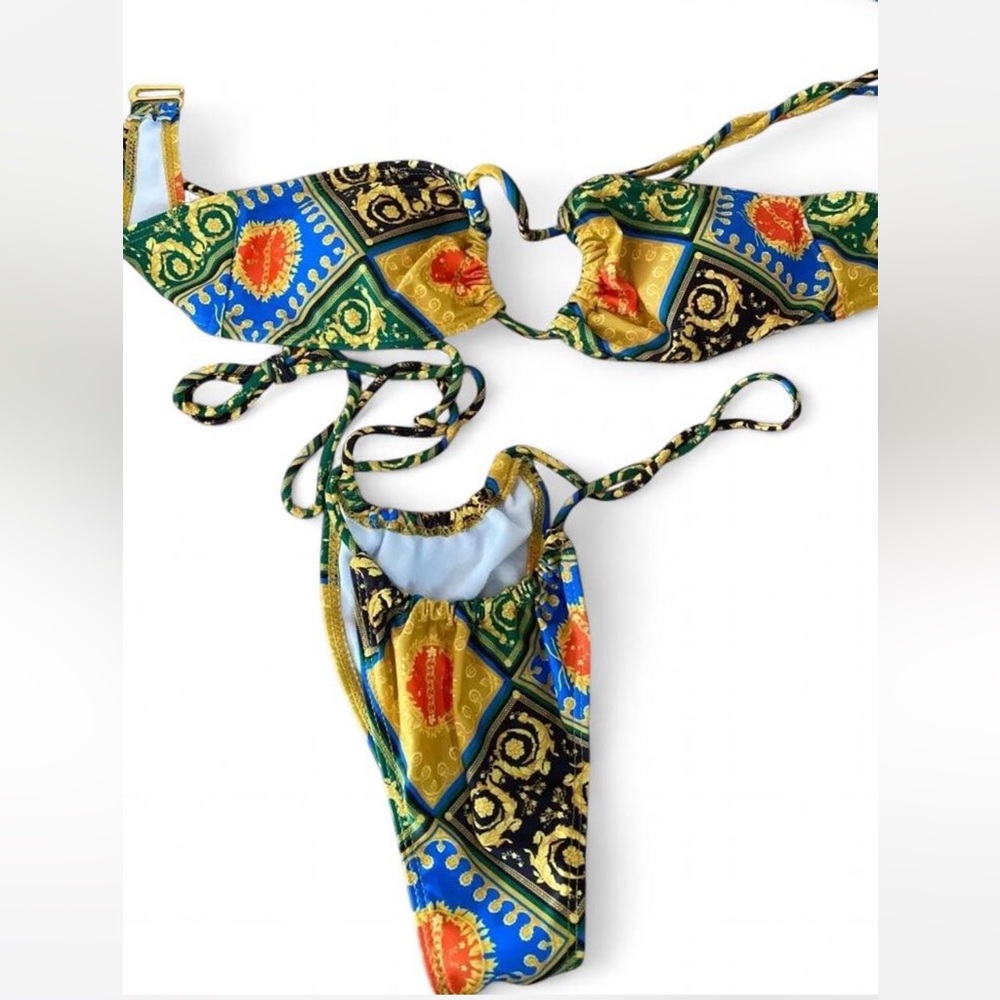 Versatile Multicolor Bikini Set